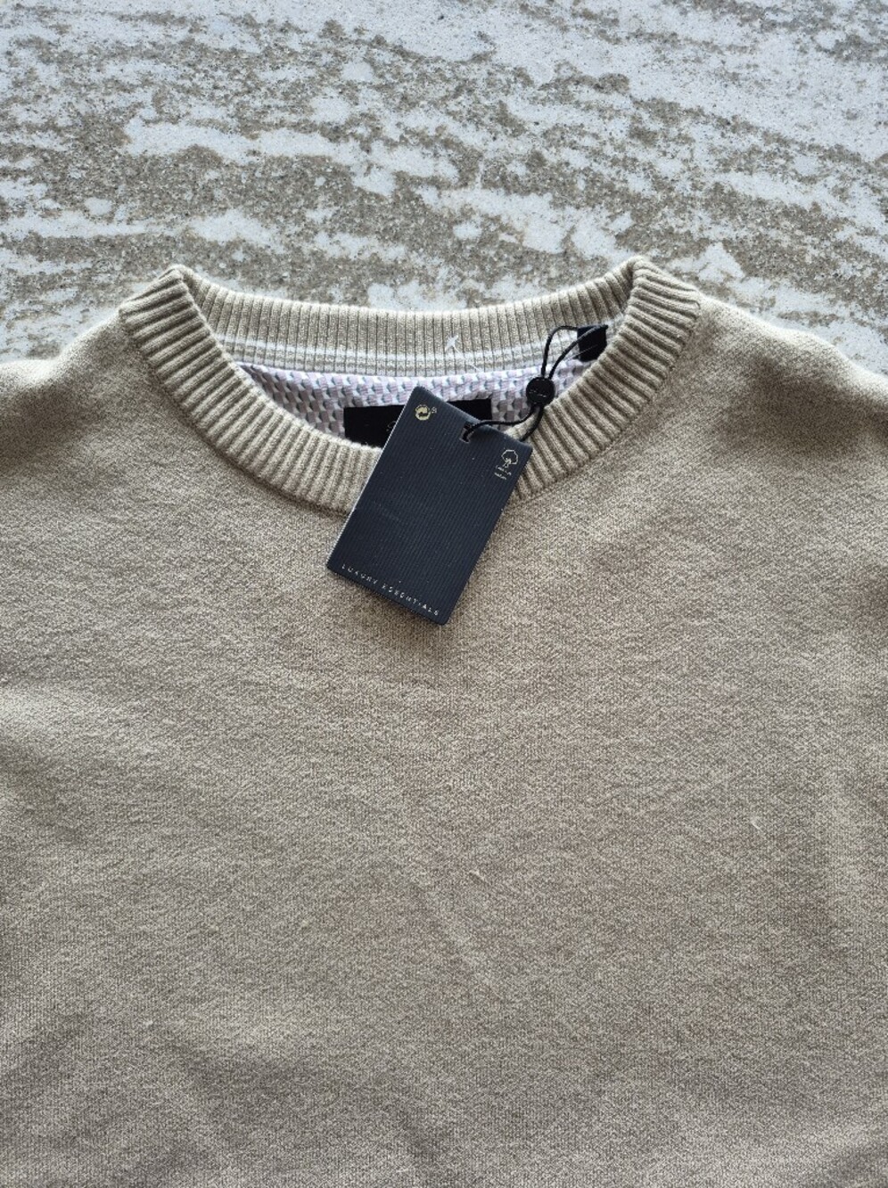 Porter & Ash Men's Viscose Blend Crewneck Sweater New Size Medium